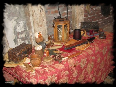 Items of every day Tudor life